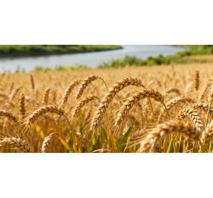 【小麦】 一湖润两季，稻麦续丰年